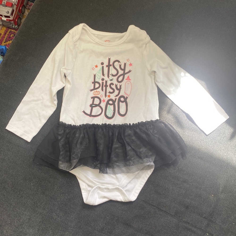 Halloween tutu onesie bodysuit
